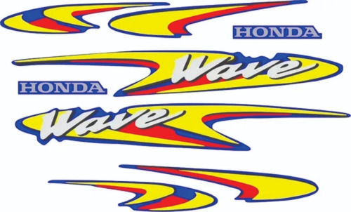 Kit De Calcomanias Wave Honda 2007