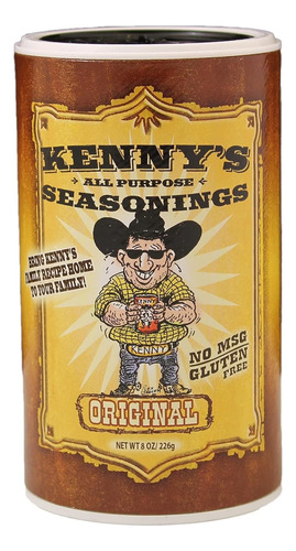 Kenny's All Purpose Seasonings Original 8 Ounce