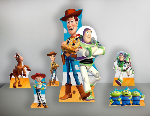 Toy Story Cenario Chão E Mesa,display,mdf , Festa,