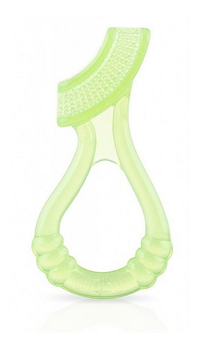 Cepillo Masajeador De Silicón Nuby Verde