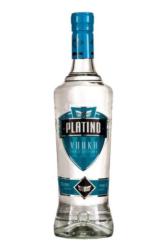 Vodka Platino Triple Destilado (750ml)