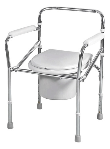 Silla Cómodo Plegable, Aumento Wc, Baño Portatil 