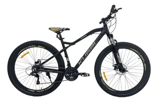Bicicleta De Montaña Kugel Blackburn R29 21 Velocidades Color Negro/Dorado Tamaño del cuadro 18