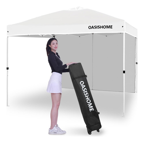 Oasishome Carpa Desplegable Portatil Instantanea De 10 X 10