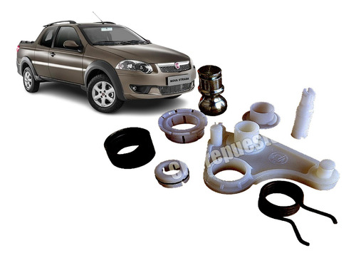 Kit Reparación  Palanca Cambios Fiat Strada Trekking