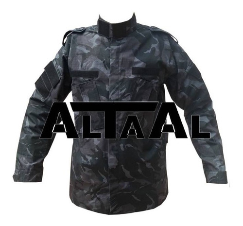 Chaquetilla Táctica Americana Selva Negra