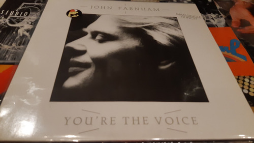 John Farnham You're The Voice Vinilo Maxi Uk 1986 Impecable