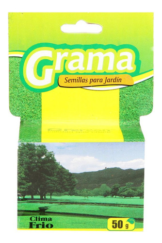 Semillas Para Grama Y Jardín 50 Gramos Fercon Verde