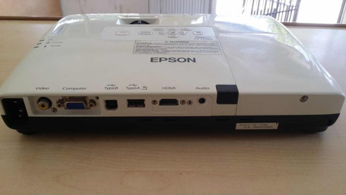 Data Epson Power Lite 1770w