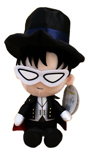 Nuevo Peluche Mamoru Tuxedo Mask Darien Chiba Sailor Moon