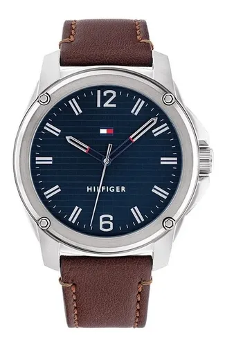 Reloj Hombre Tommy Hilfiger Malla Marrón De Cuero 1791066