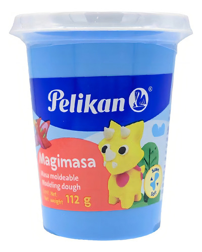 Masa Moldeable Pelikan Magimasa, Bote/112g Color Blanco