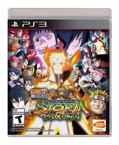 Naruto Shippuden Ultimate Ninja Storm Revolution Ps3 Juego
