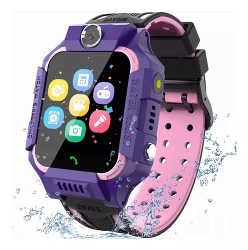 Reloj Inteligente Para Ninos Niñas Smartwatch Multifuncional Color De La  Caja Rosa Claro
