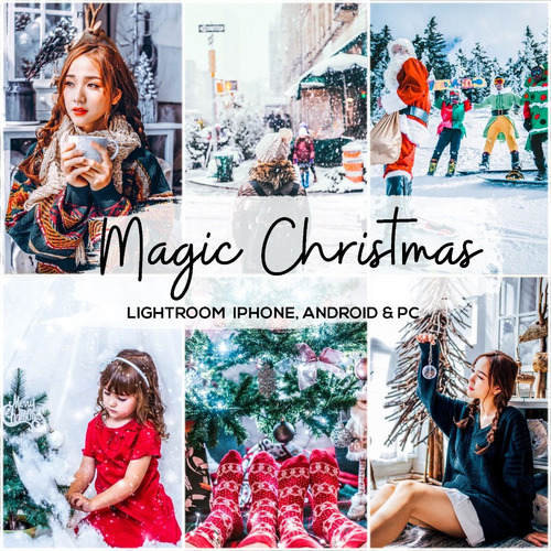 Navidad Lightroom Presets Iphone Android Filtros Instagram