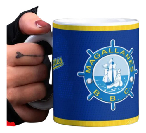 Taza Personalizada Navegantes Magallanes Equipos Beisbol Lpk