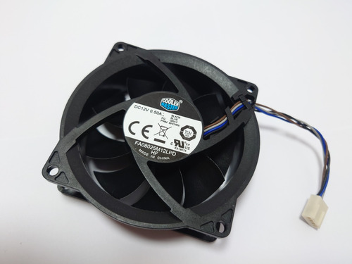 Fan  Ventilador Cooler Master Fa08025m12lpd 12v 0.5a 8cm