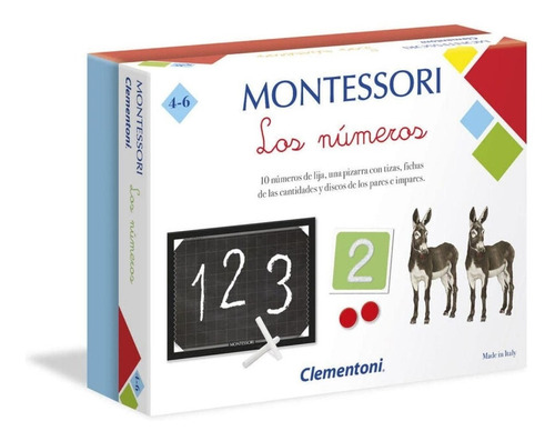 Juego Educativo Clementoni Montessori - Los Números 55295