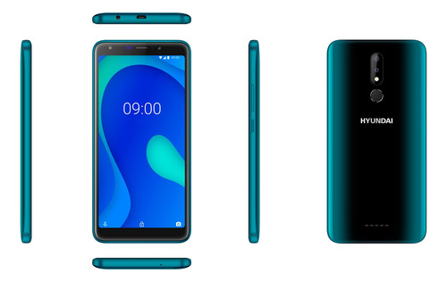 Celular Hyundai E603 5,99 1gb 32gb 5mp+5mp Verde Diginet
