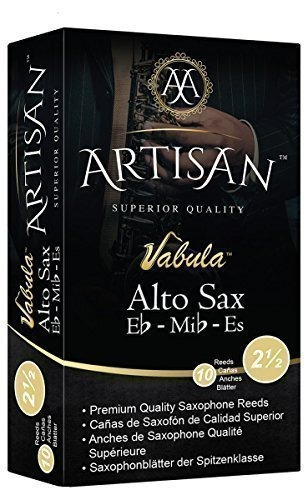 Cañas Para Saxofón Alto Eb Artisan Fuerza 2.5 Caja De 10