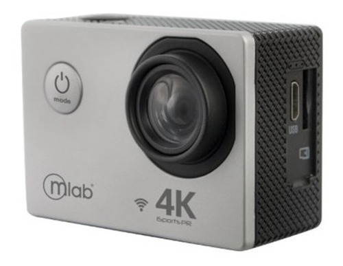 Cámara Deportiva Mlab I Sports Pro 4k Gris