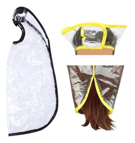2 Funil Para Lavagem De Cabelo, Capa De Cabeleireiro,