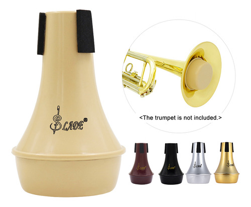 Instrumento Mute Sourdine Trompeta Abs Material Mini Mute
