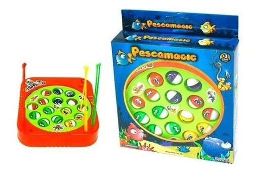 Pescamagic Juego De Pesca Iman 15 Peces 2 Juegos En 1 