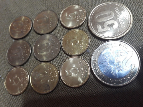 11 Monedas Coleccion Argentina Moneda Sin Circular