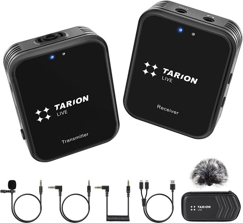 Tarion Sistema D Micrófono Inalámbrico Lavalier De 2.4ghz G1