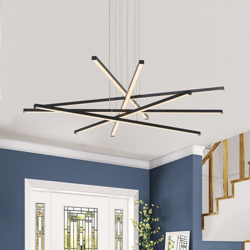 Umeiluce Lámpara De Araña Moderna De 6 Luces Led Para Isla D