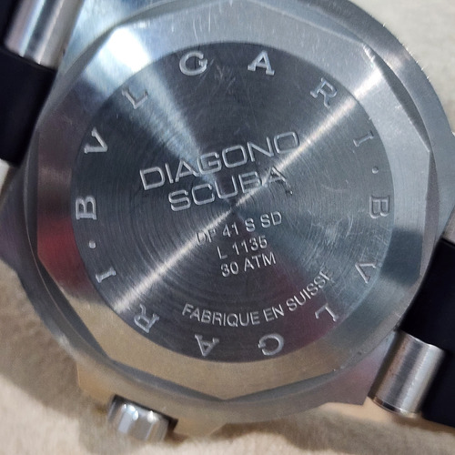Bvlgari Reloj Bvlgari Diagono Scuba Para Caballero Excelente (Usado)