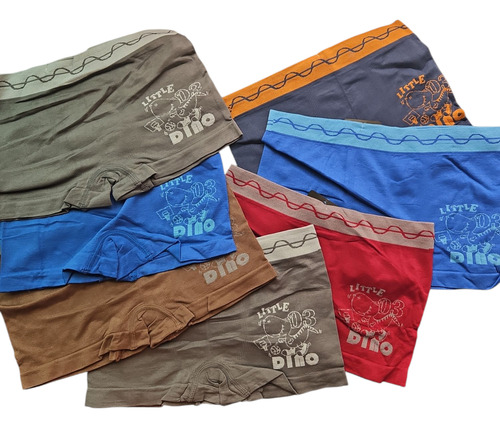 12 Pz Boxer Niño Mayoreo Niña Microfibra Calzon Infantil