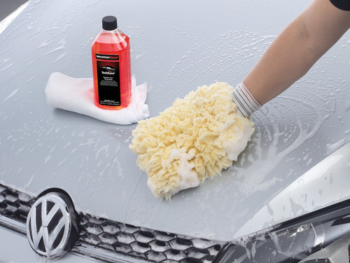 Guante De Lavado Para Auto Weathertech Color Amarillo