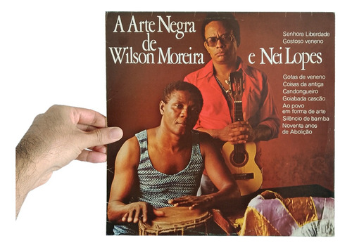 Lp A Arte Negra De Wilson Moreira E Nei Lopes