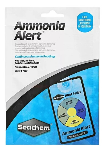 Seachem Ammonia Test Alert