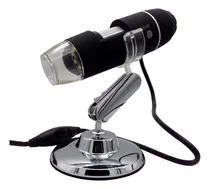 Comprar Microscopio Digital Usb 1000x, 2mp, Dermatologia Y Textil. Color Negro