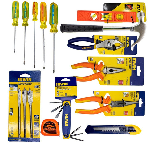 Kit Porta Herramientas 10 Compartimentos Incluye Herramienta