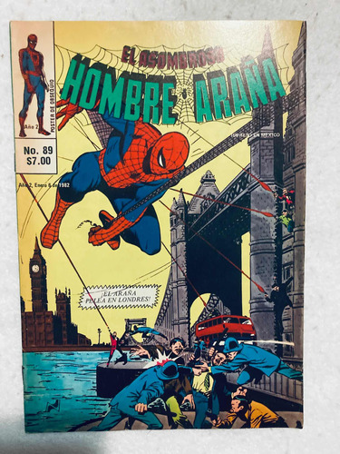 Comic El Asombroso Hombre Araña #89 Novedades Editores 1982