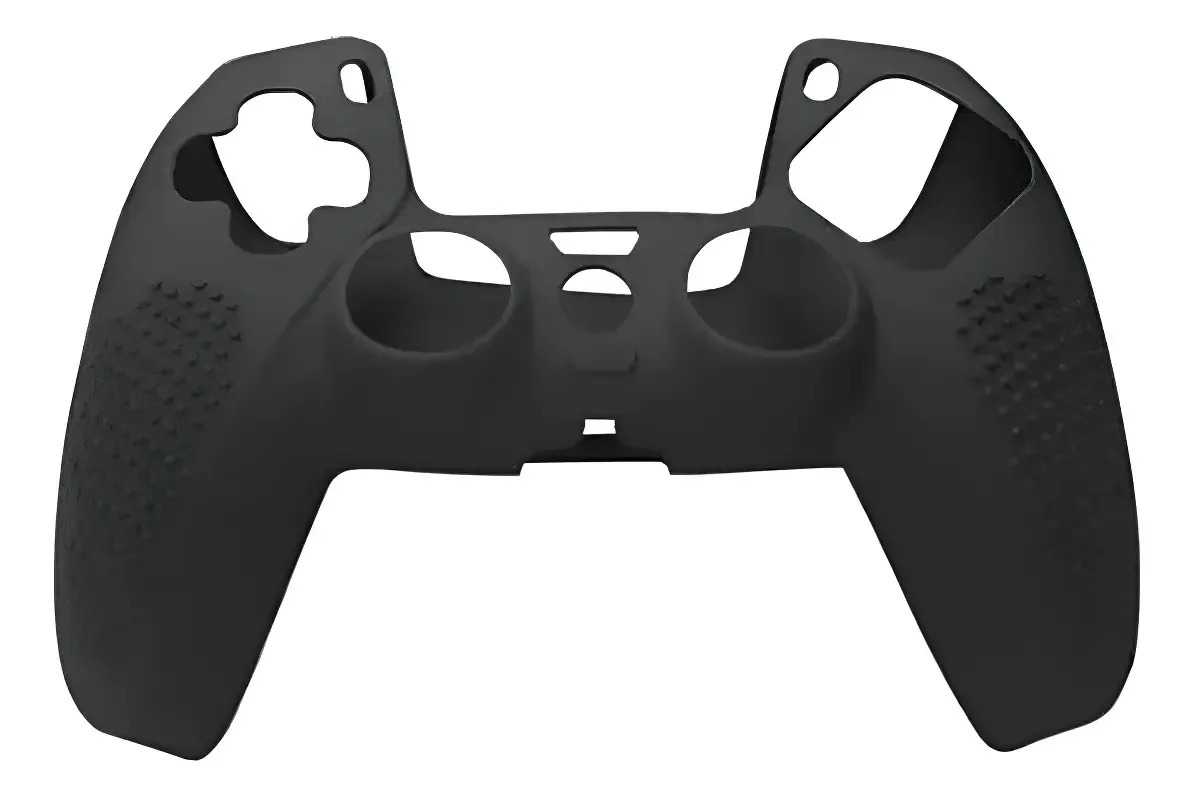 Capa Para Controle Ps5 Dualsense Case De Silicone Cor Preto