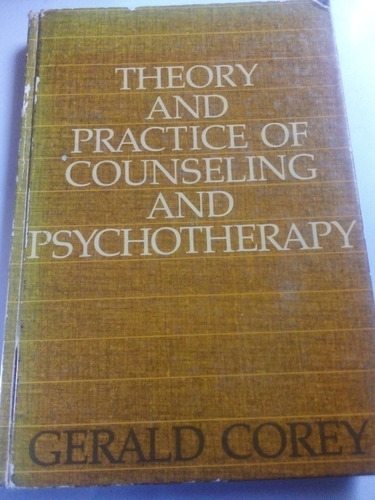 Libro En Inglés Psicoterapia Counseling And Psychotherapy