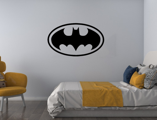 Vinil Decorativo Logo Batman