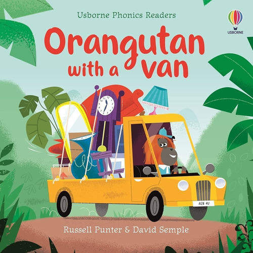 Orangutan With A Van Phonics Readers, De Indefinido. Usborne Phonics Readers, Vol. 1. Editorial Usborne, Tapa Blanda En Inglés, 0