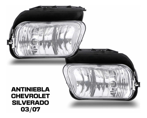 Faros Antiniebla Chevrolet Silverado 03/07