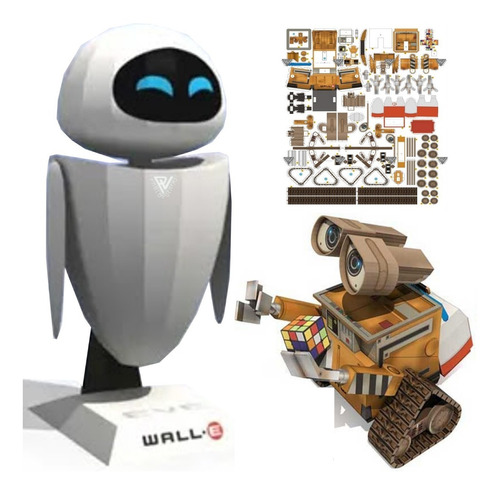 Maqueta Imprimible Wall-e /papercraft (retirar X Domicilio )