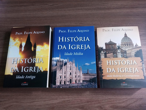 Coleção História Da Igreja (3 Tomos)