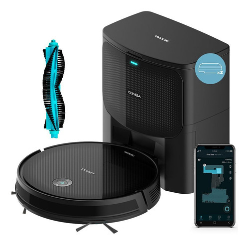 Robot Aspirador trapeador Conga 2299 Ultra Home XTreme EU 8098 negro