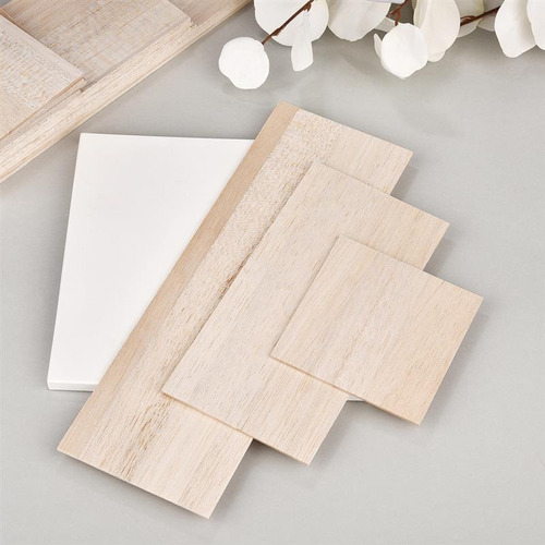 Imagen 3 de 4 de Madera De Balsa 300 X 100 X 3 Mm 5un