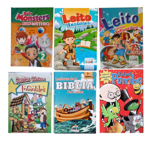 Combo 3 Libros De Cuentos Infantiles