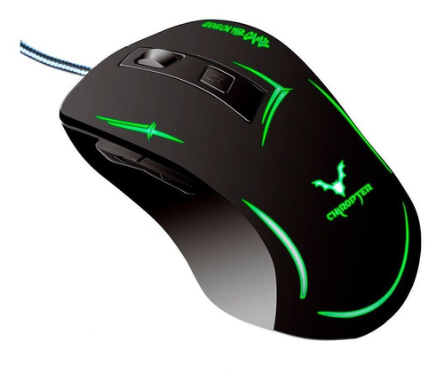 Mouse Gamer Wesdar 6 Botones Usb Pc Oficina 2400 Dpi Optico